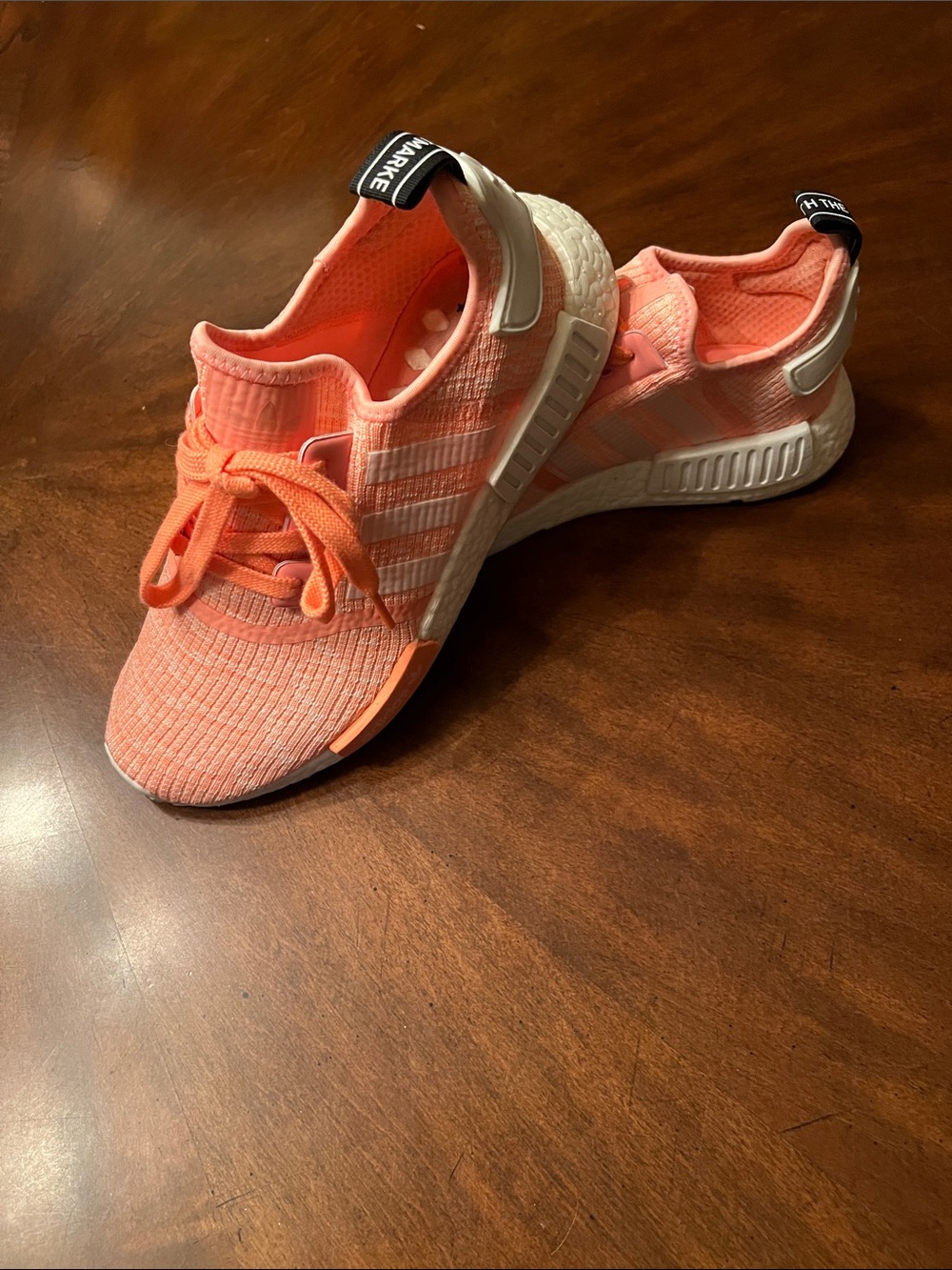 adidas Boost Women’s Coral/Pink Athletic Sneakers